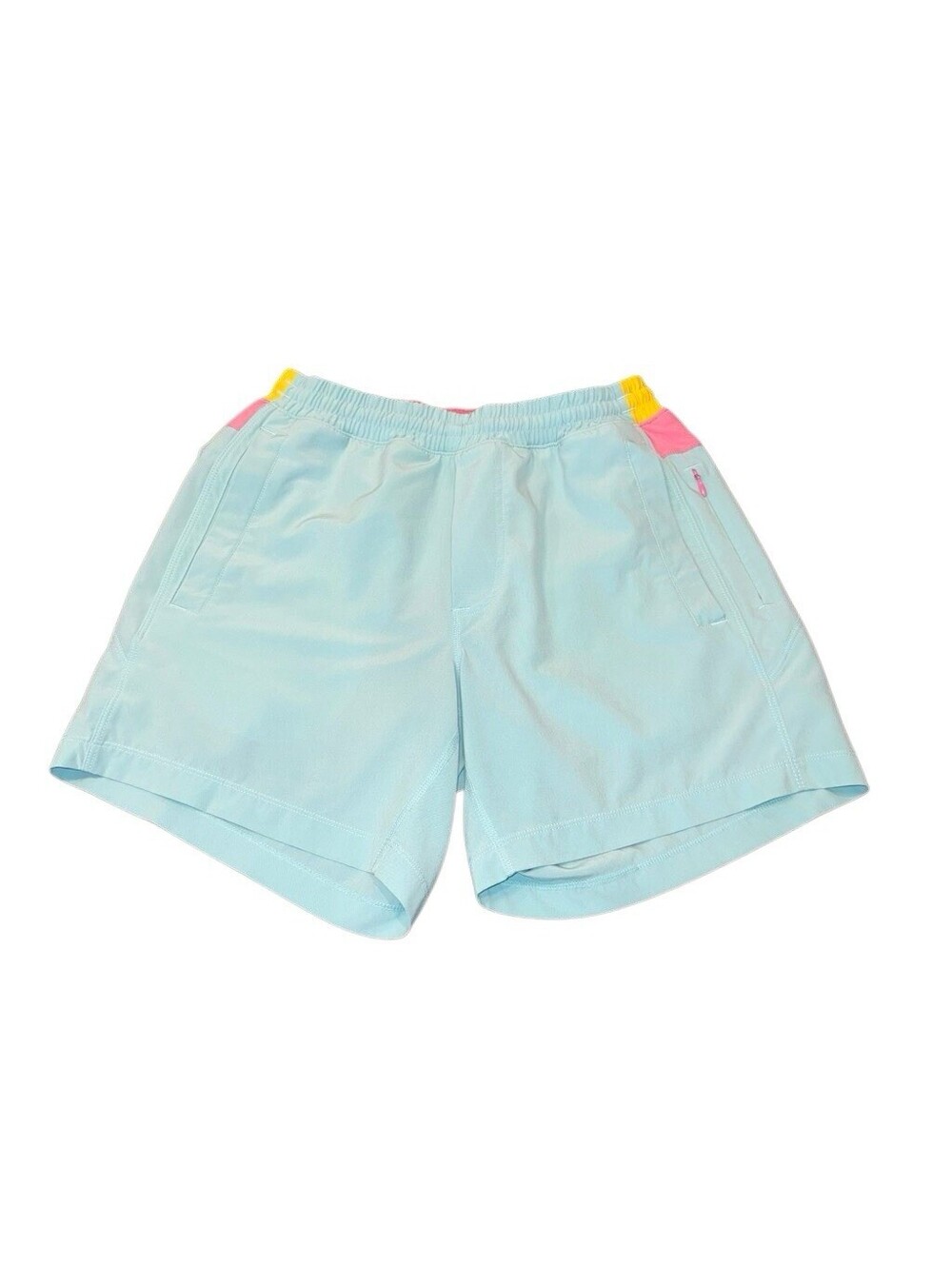 Birddogs Mens Shorts with Built In Liner Men’s Small 6” Inseam Colorblock Flaw